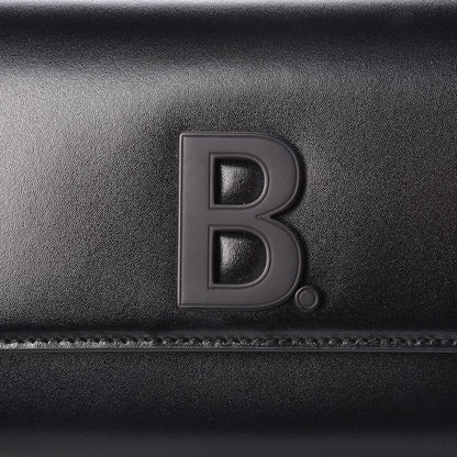 Balenciaga Smooth Calfskin B Wallet on Chain Black 12 of 12