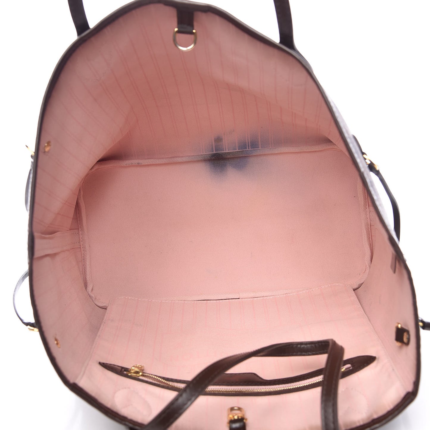 Damier Ebene Neo Neverfull MM Rose Ballerine