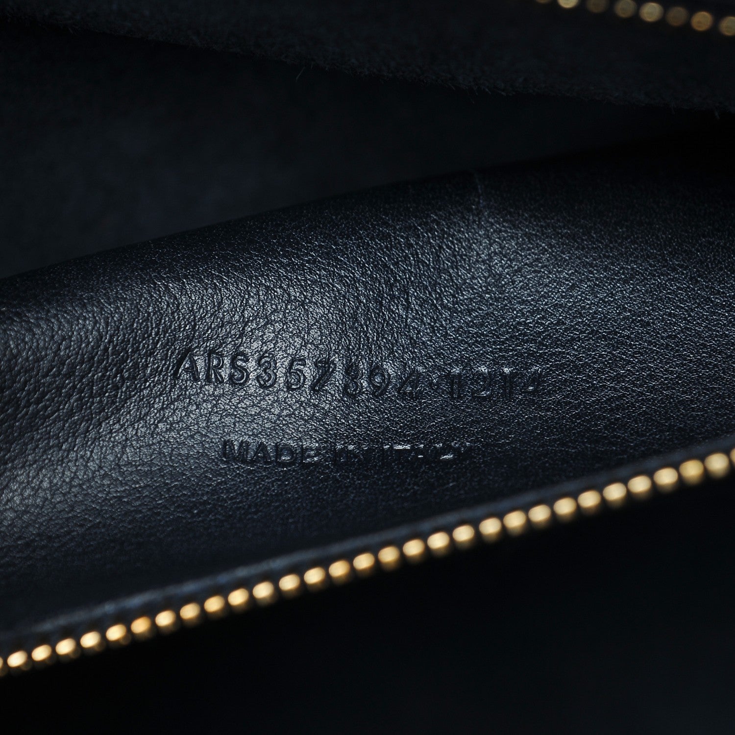 Saint Laurent Smooth Calfskin Medium Cabas Monogram Navy 8 of 9
