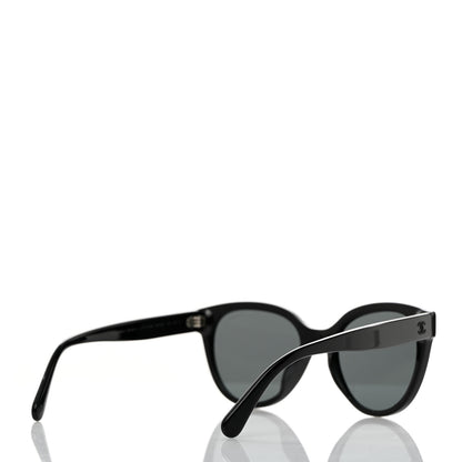 Chanel Acetate CC Butterfly Sunglasses 5414-A Black 4 of 8