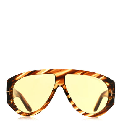 Tom Ford Acetate Bronson Sunglasses TF1044 Dark Havana Bordeaux 2 of 8