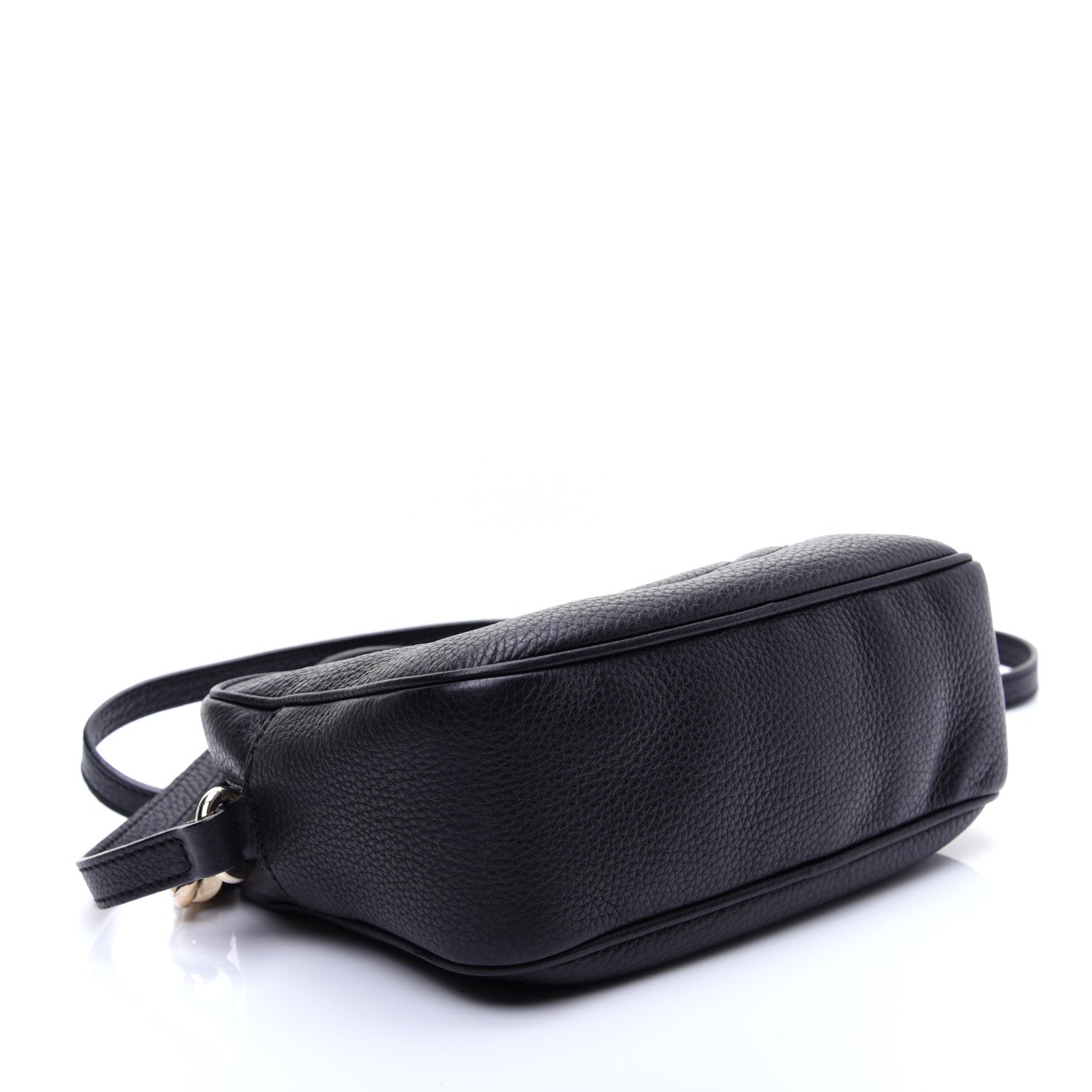 Gucci Pebbled Calfskin Small Soho Disco Bag Black 4 of 10