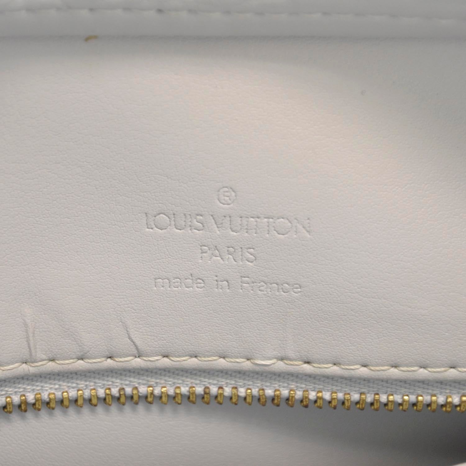 Louis Vuitton Vernis Houston Silver 8 of 9
