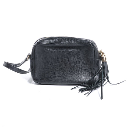 Gucci Pebbled Calfskin Small Soho Disco Bag Black 3 of 7