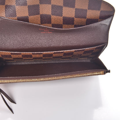 Louis Vuitton Damier Ebene Emilie Wallet 5 of 7
