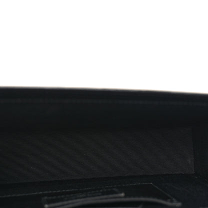 Saint Laurent Grain De Poudre Medium Classic Monogram Kate Satchel Black White 5 of 13