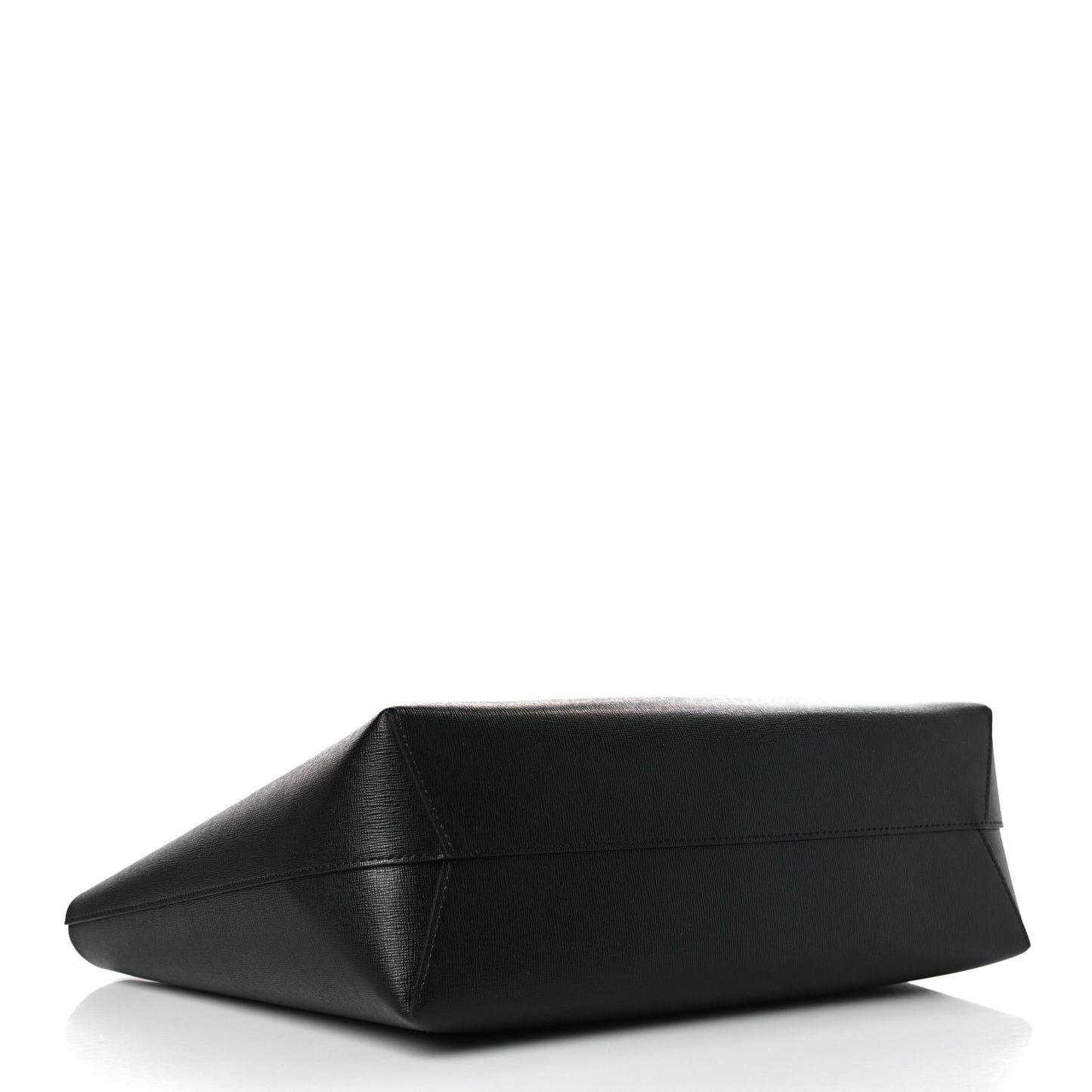 Saffiano Large Shopping Tote Black Flamma