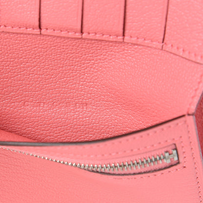 Hermes Chevre Mysore Clic 12 Wallet Rose Ete 7 of 11