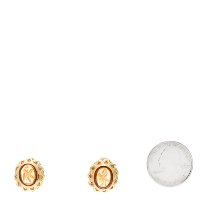 Tiffany 18K Yellow Gold Citrine Paloma Picasso Basket Earrings 2 of 4