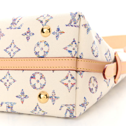 Louis Vuitton Monogram Jacquard CarryAll PM Multicolor Beige 12 of 14