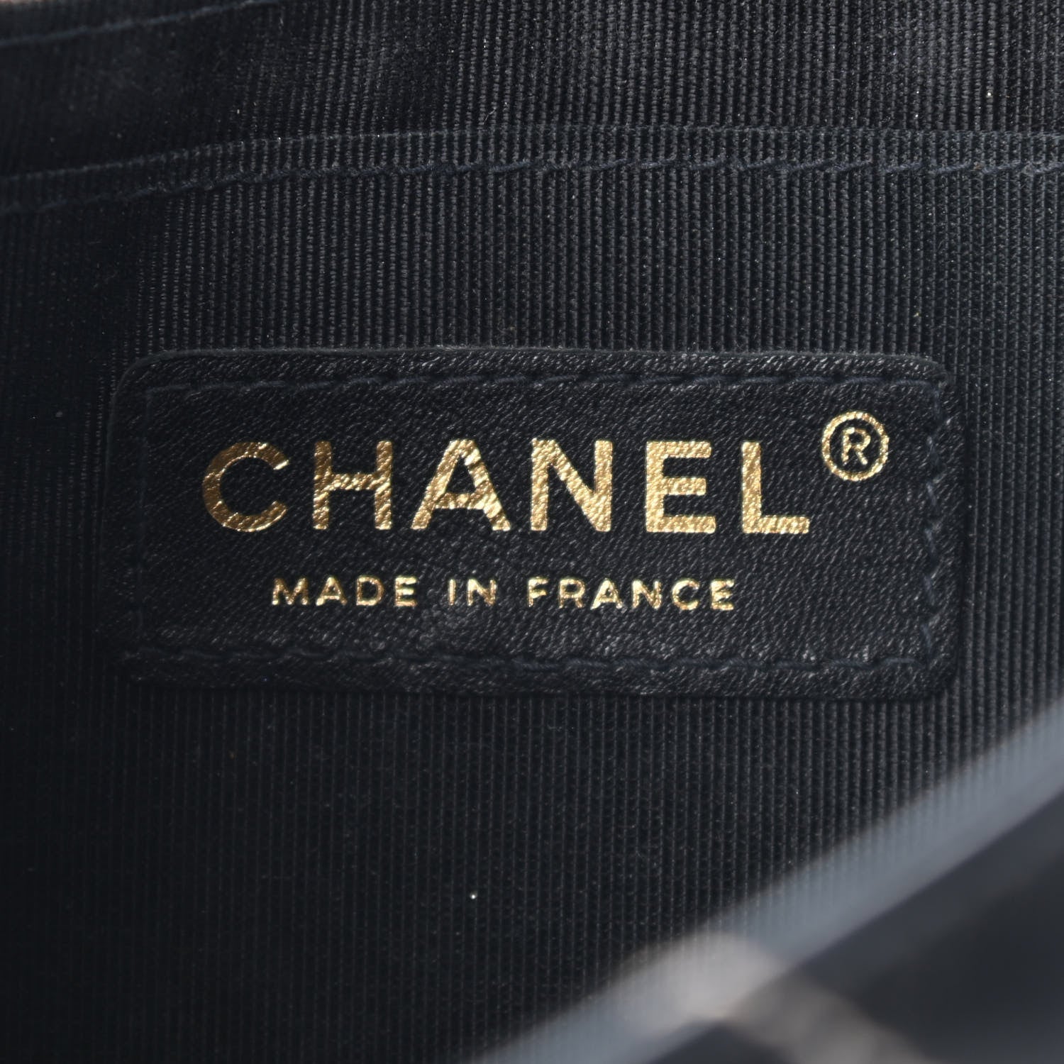 Chanel Lambskin Quilted Single Flap Bag Black Beige 5 of 8