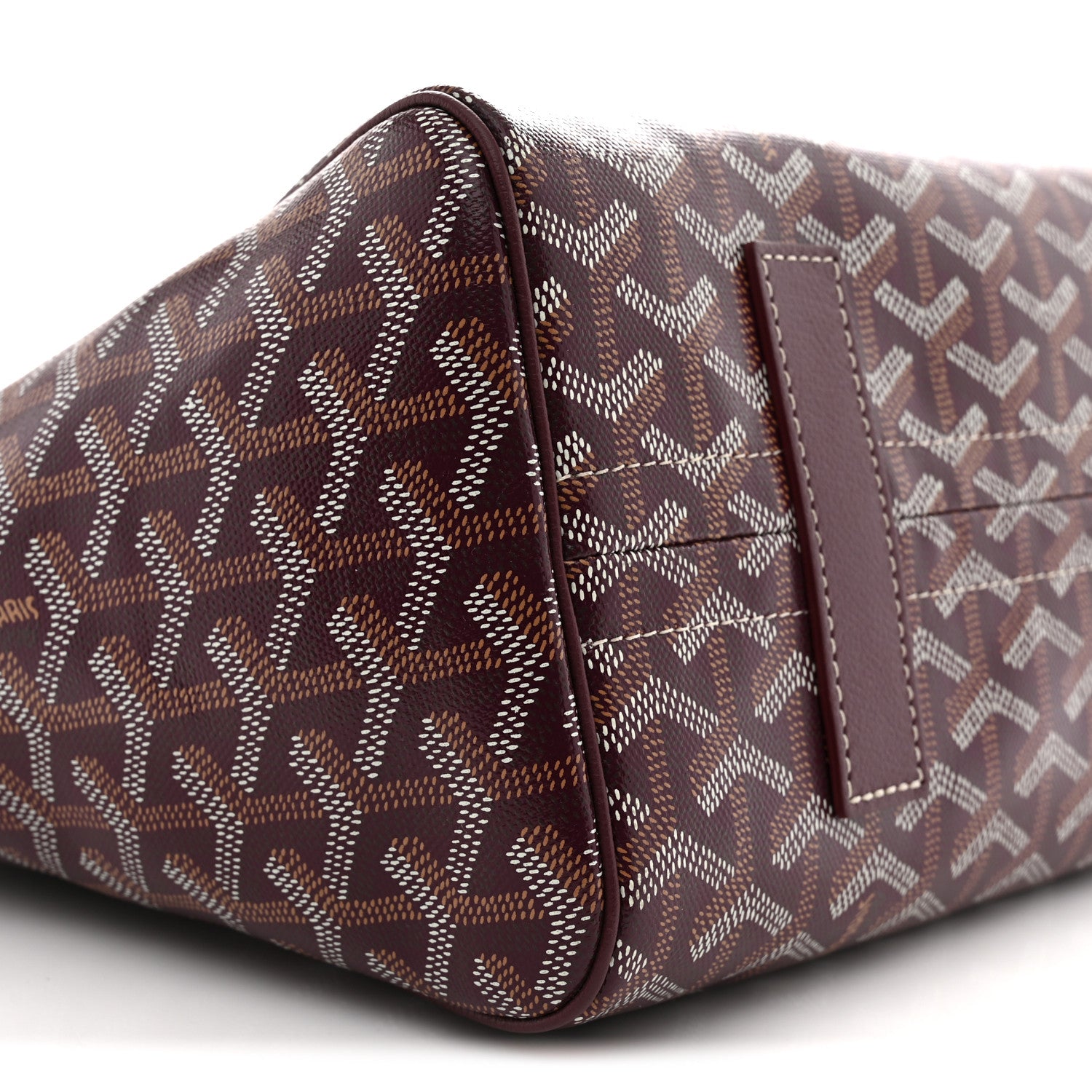 Goyard Goyardine Rouette PM Burgundy 8 of 9