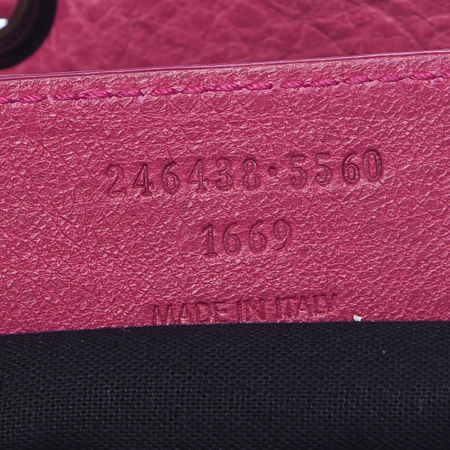 Balenciaga Agneau Classic Hardware Mini Pompon Cyclamen Fucsia 7 of 7