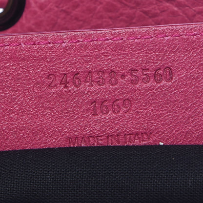 Balenciaga Agneau Classic Hardware Mini Pompon Cyclamen Fucsia 7 of 7
