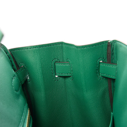 Hermes Swift Birkin 25 Vert Vertigo 27 of 31
