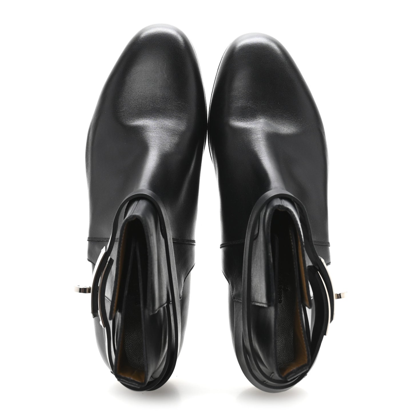 Calfskin Neo Low Boots 38 Black