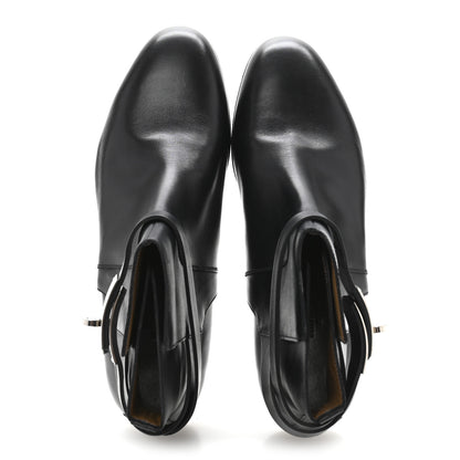 Hermes Calfskin Neo Low Boots 38 Black 2 of 11