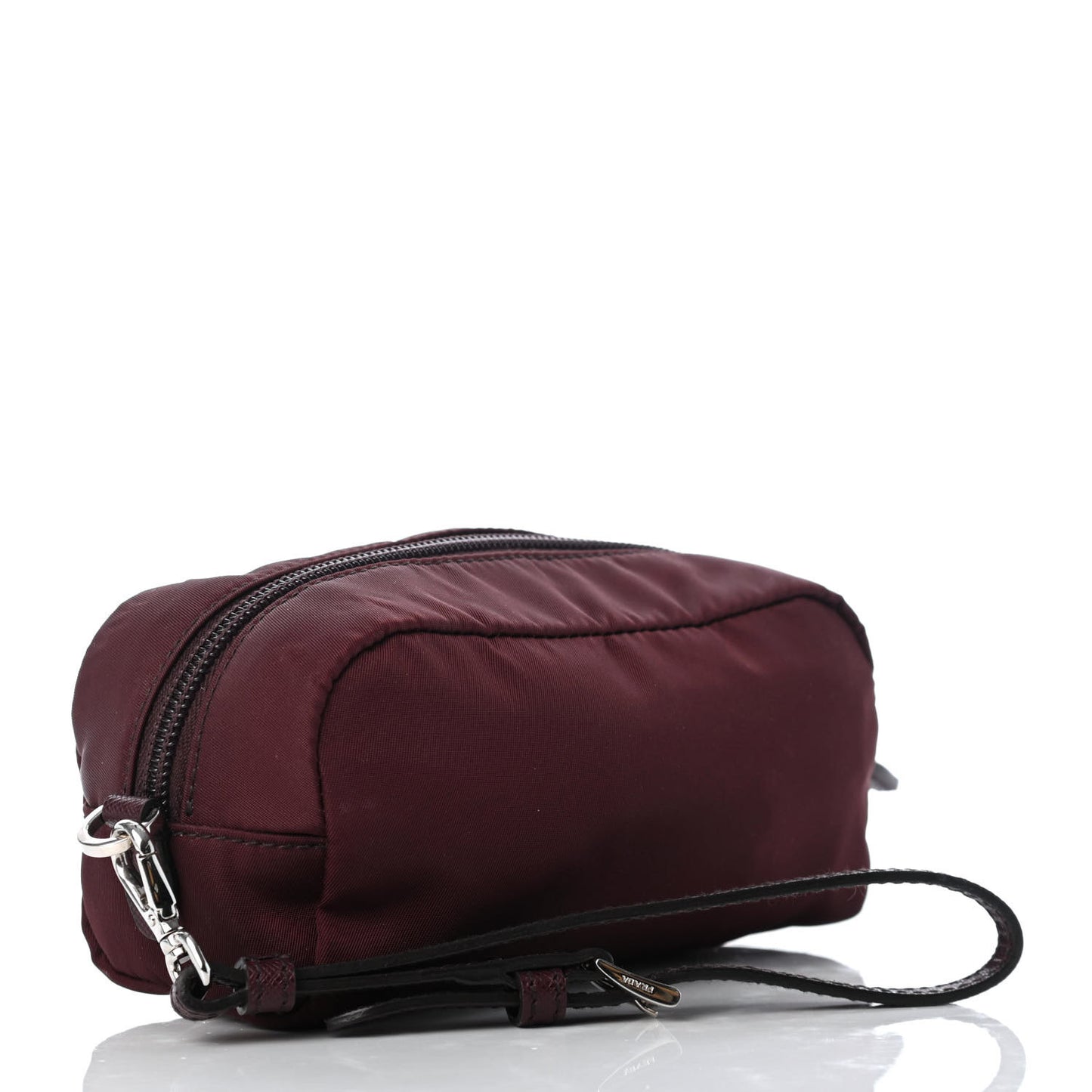 Tessuto Nylon Wristlet Granato