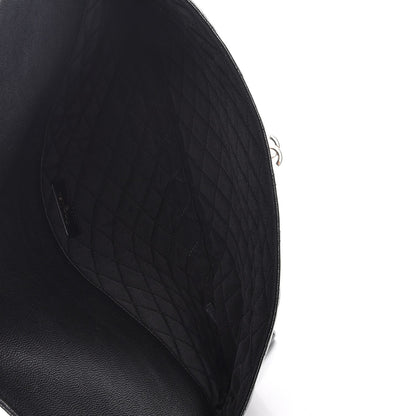 Chanel Caviar Quilted Large Golden Class Pouch Black 6 of 8