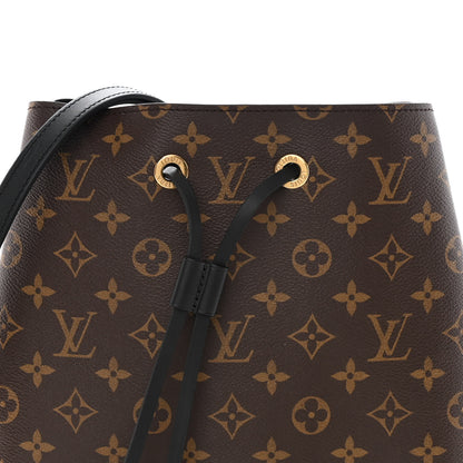 Louis Vuitton Monogram Neonoe MM Black 7 of 12