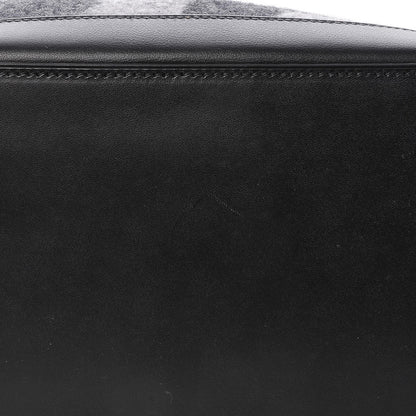 Hermes Felt Vache Hunter Swift Col Roule 25 Graphite Gris Moyen Black 7 of 7