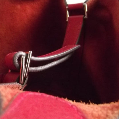 Hermes Taurillon Clemence Picotin PM Rouge Garance 8 of 9