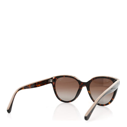 Chanel Acetate Polarized CC Butterfly Sunglasses 5414 Tortoise 4 of 7
