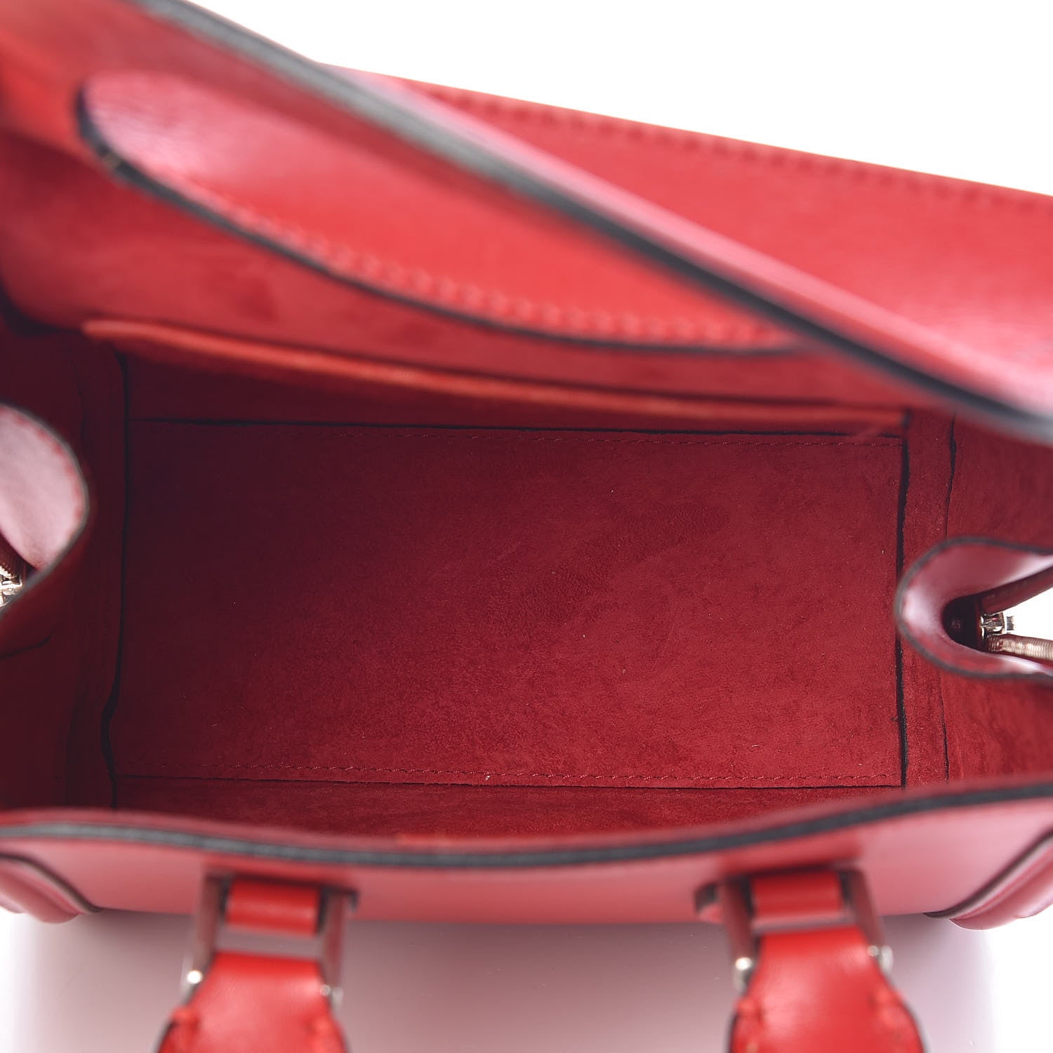 Alexander McQueen Calfskin Mini Heroine Scarlet 5 of 25