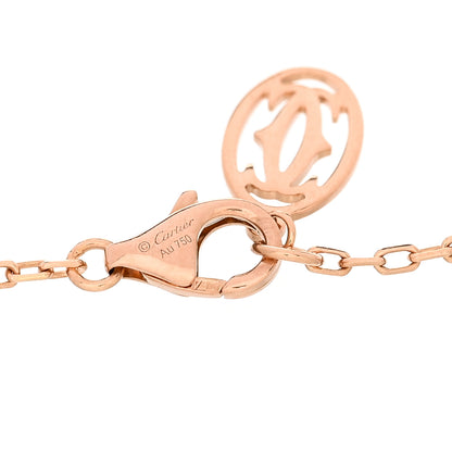 Cartier 18K Pink Gold Pink Sapphire D'Amour Bracelet 3 of 4