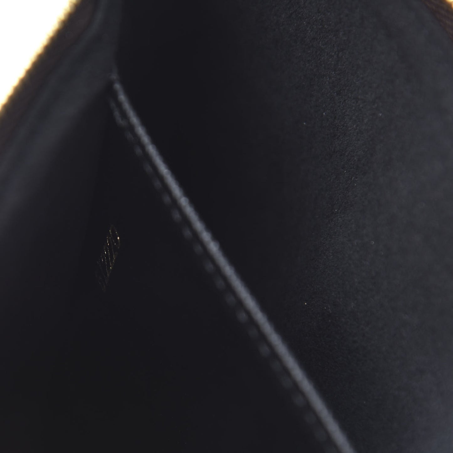 Reverse Monogram Giant Double Zip Pochette