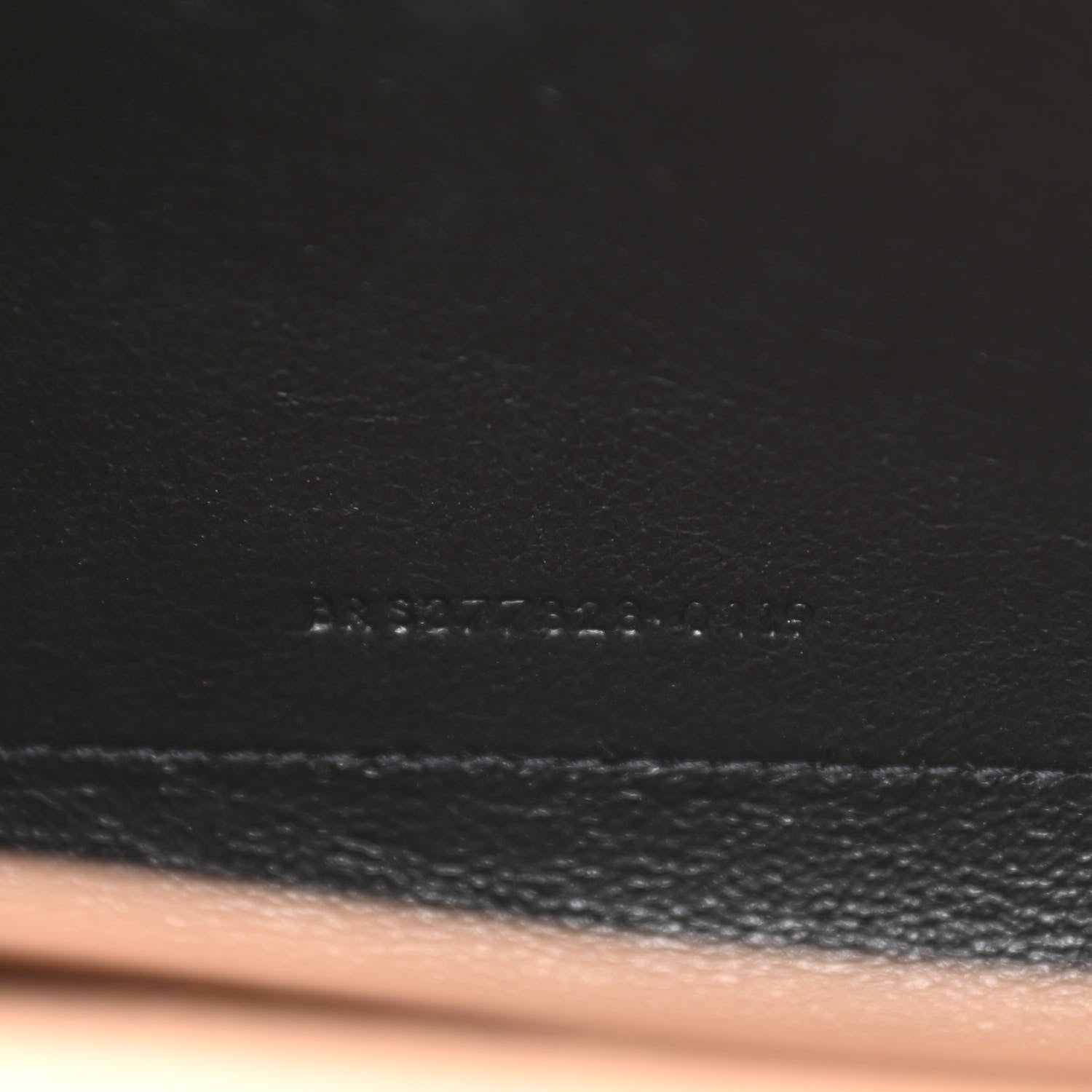 Saint Laurent Grain De Poudre Matelasse Chevron Monogram Chain Wallet Cork 7 of 10