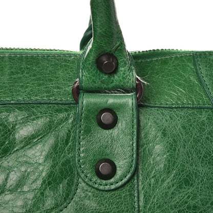 Balenciaga Agneau Classic Hardware Work Vert Trefle 12 of 12
