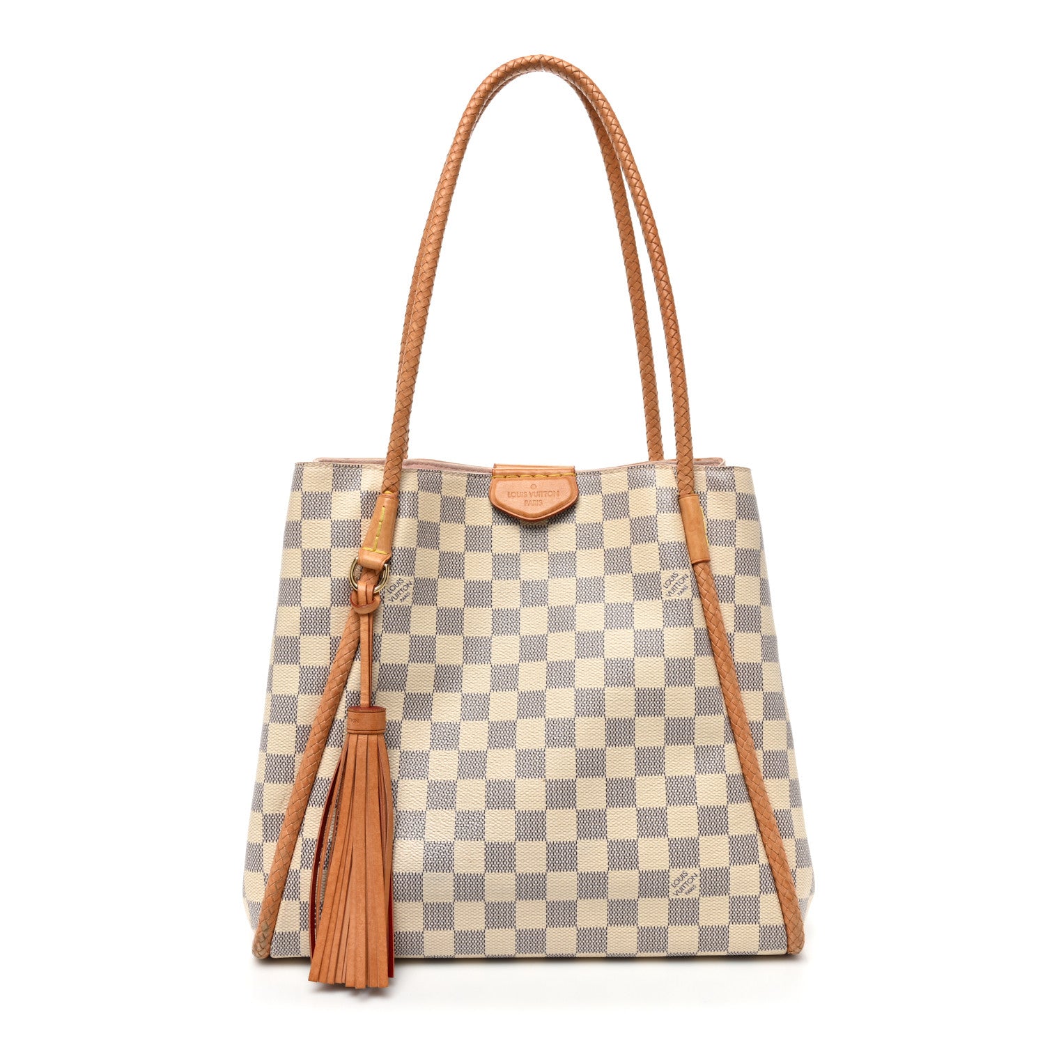 Louis Vuitton Damier Azur Propriano Rose Ballerine 1 of 20