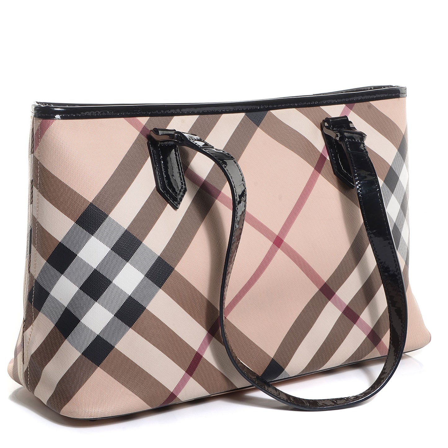 Supernova Check Regent Tote Black