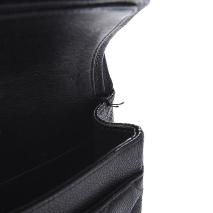 Chanel Caviar Quilted Medium Double Flap Black 12 of 12