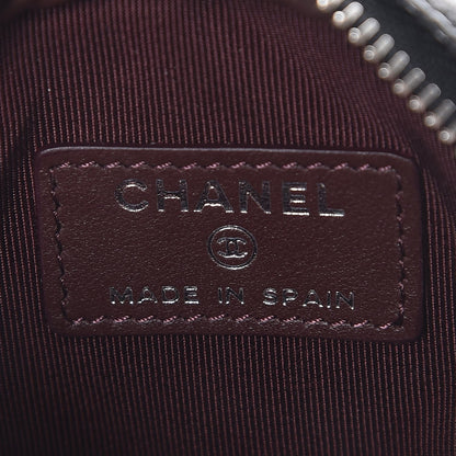 Chanel Caviar Quilted Zip Around Classic Coin Purse Black 6 of 7