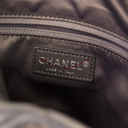 Chanel Lambskin Quilted Hobo Blue 11 of 32