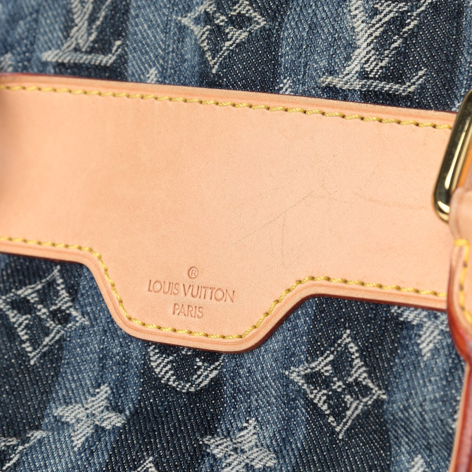 Louis Vuitton Denim Raye Cabas GM 13 of 19