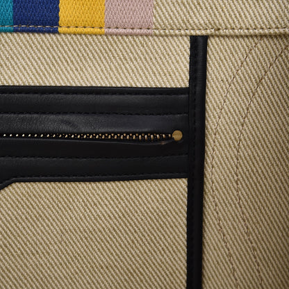 Celine Cotton Canvas Medium Phantom Luggage Multicolor 7 of 15