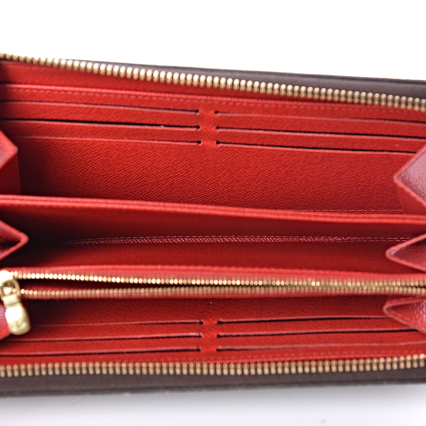 Monogram Zippy Wallet Coquelicot