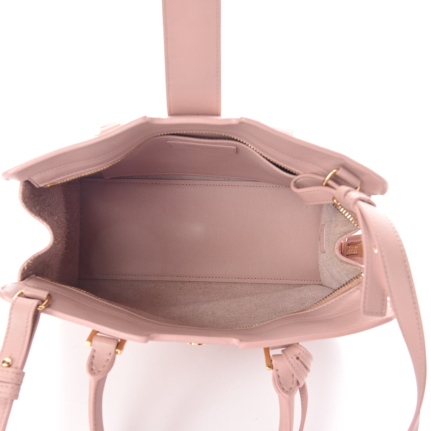 Calfskin Monogram Baby Cabas Pink
