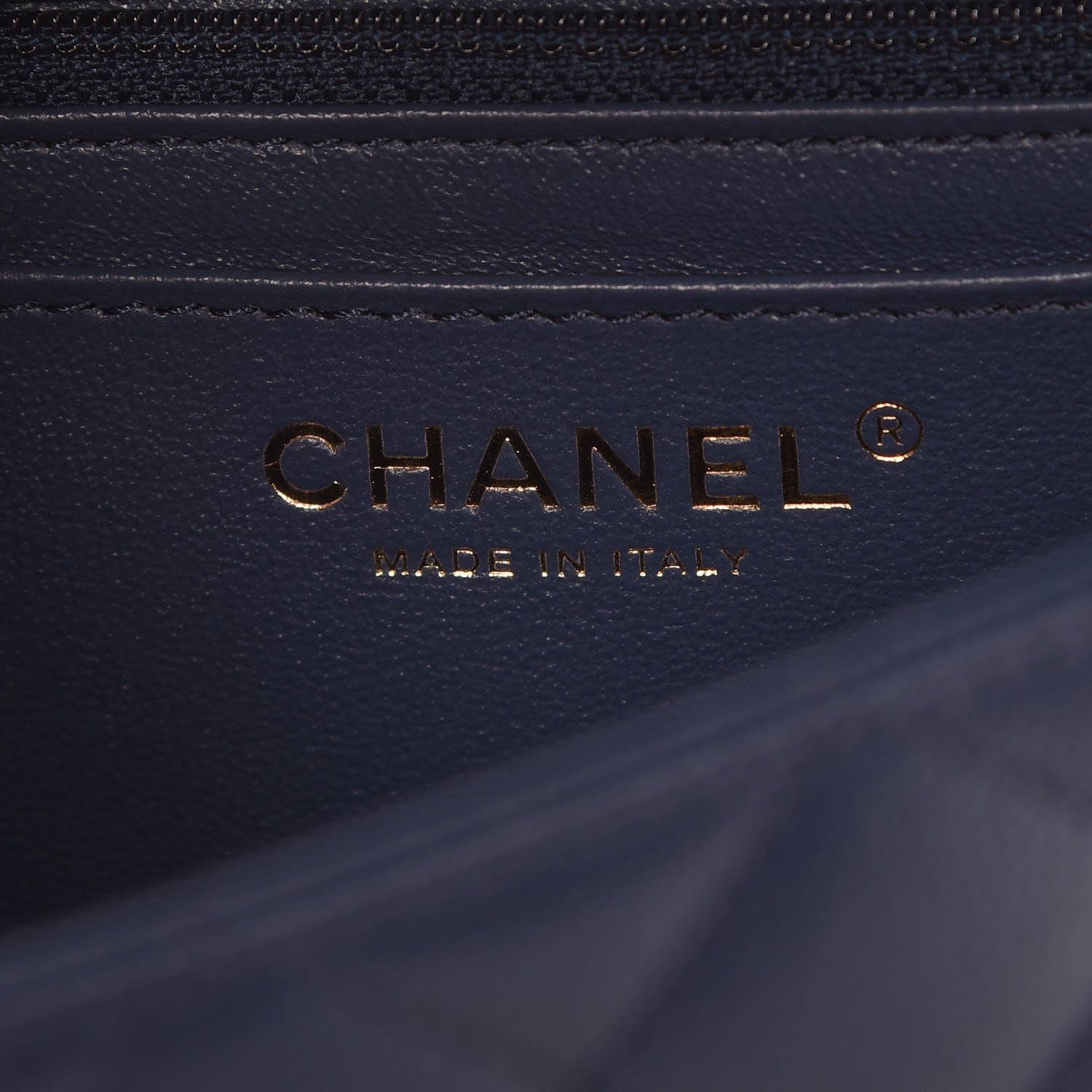 Chanel Caviar Quilted Mini Rectangular Flap Navy 6 of 8