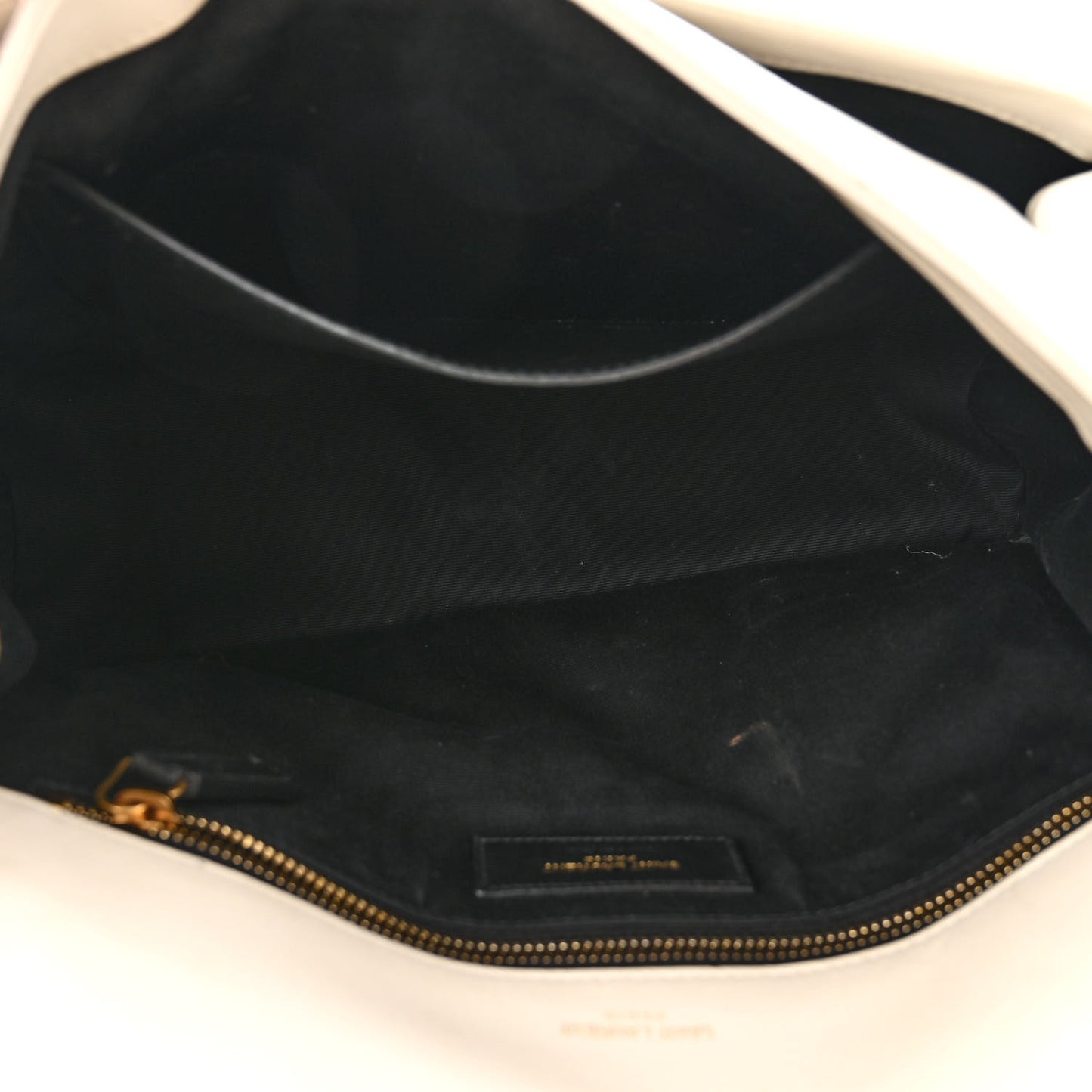Lambskin Matelasse Monogram Medium Niki Chain Satchel Ivory