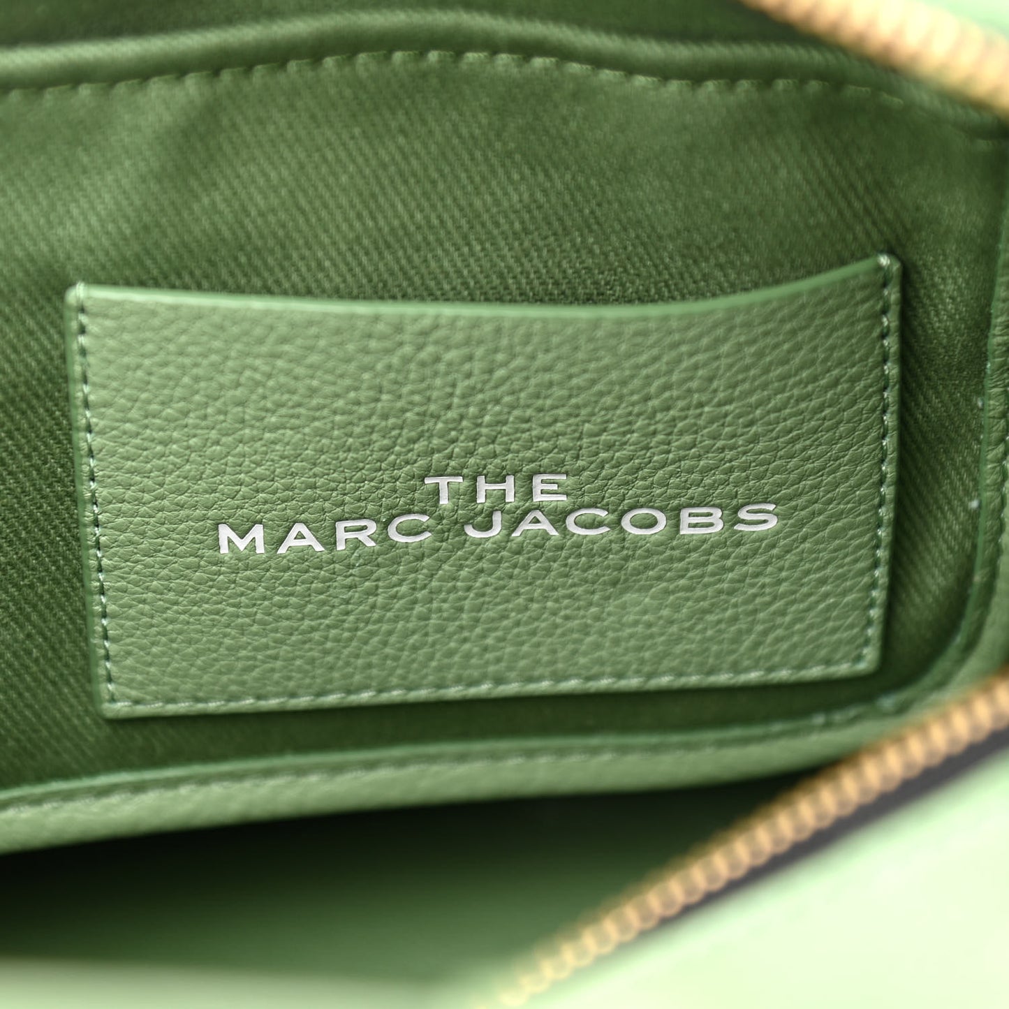 Grained Calfskin Small The Tote Bag Aspen Green