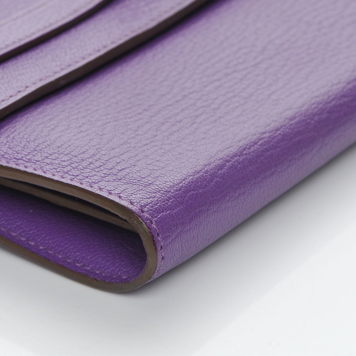 Chevre Mysore Kelly Longue Wallet Parme