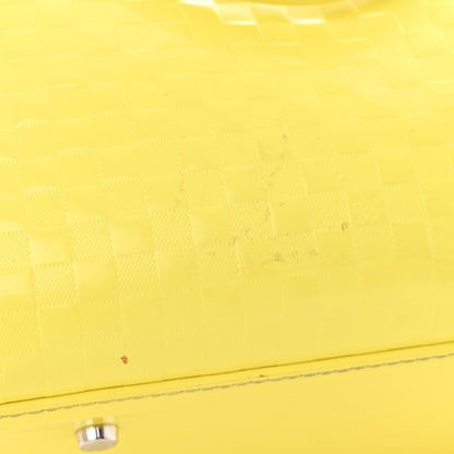 Louis Vuitton Damier Facette Speedy Cube PM Yellow 11 of 15