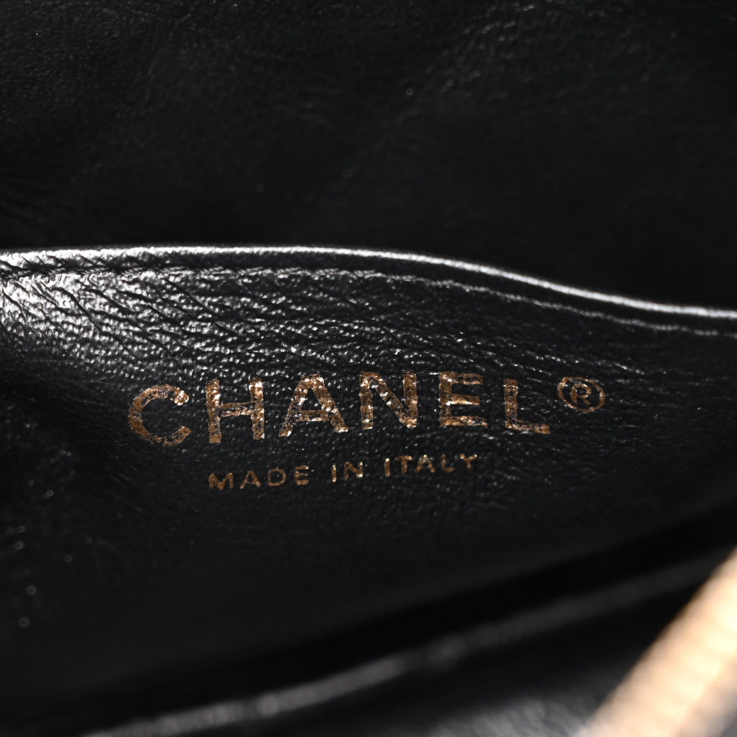 Chanel Aged Calfskin Quilted Mini Lucky Charm Reissue Camera Case Black 6 of 10