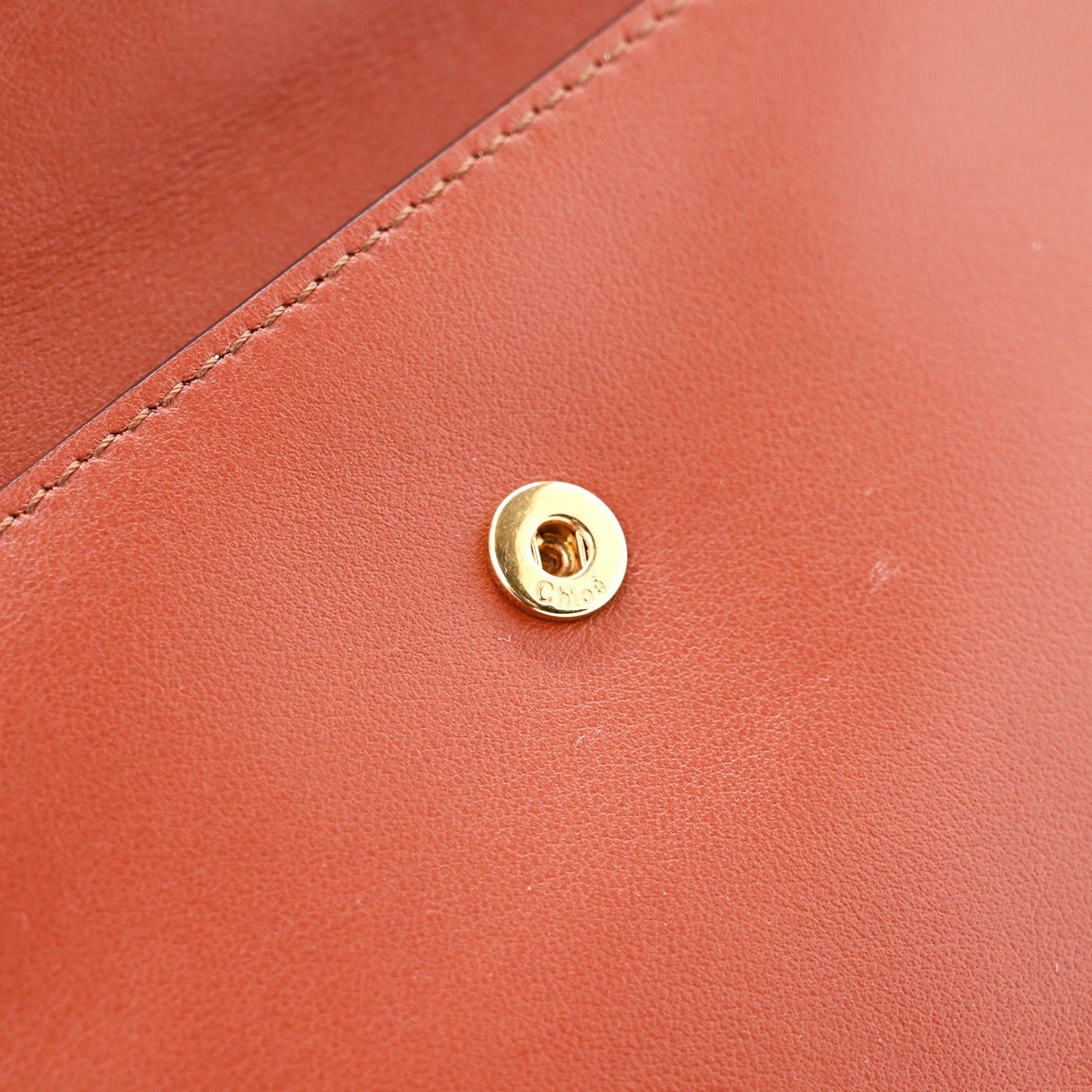 Calfskin Tess Mini Crossbody Bag Sepia Brown