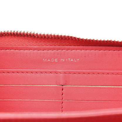 Chanel Caviar Quilted Large Gusset Zip Around Wallet Fuchsia 7 of 12