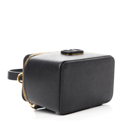 Valentino Garavani Grained Calfskin VSling Vanity Case Black 4 of 9